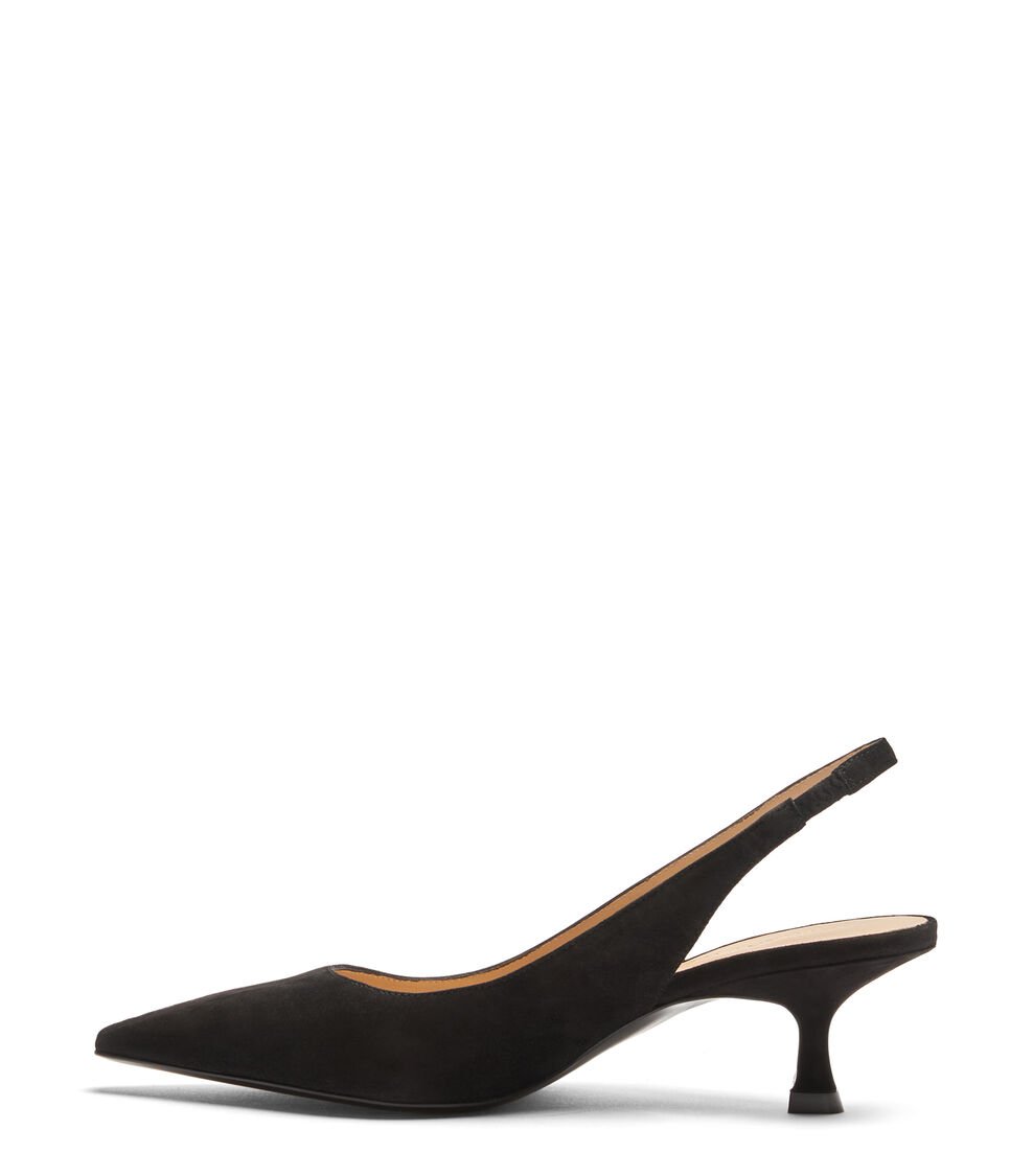 Stuart Weitzman NAOMI 50 SLINGBACK en NEGRO de Mujer | Stuart Weitzman® Outlet online