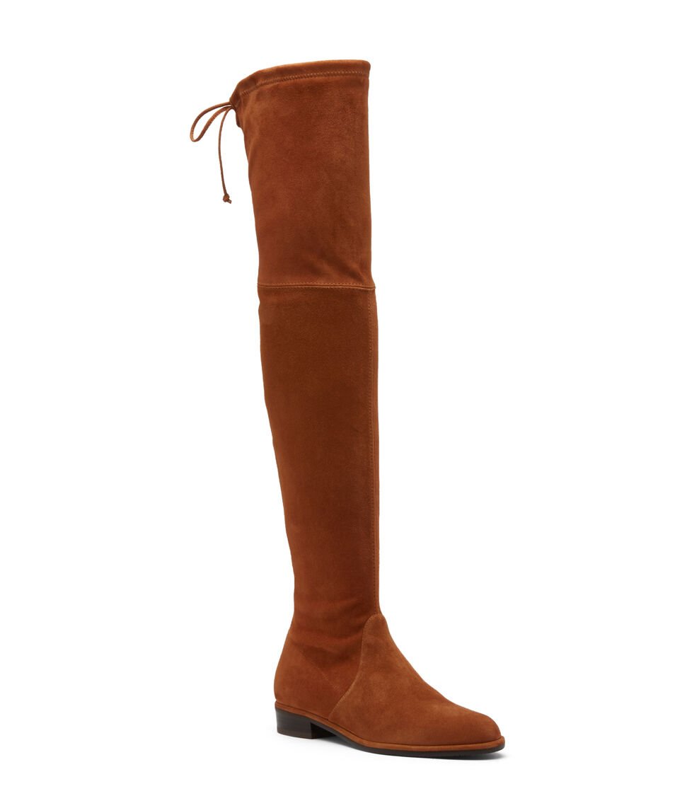 Stuart Weitzman LOWLAND en NOUGAT de Mujer | Stuart Weitzman® Gran oferta