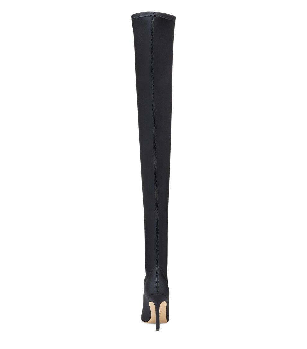 Stuart Weitzman ULTRASTUART 100 STRETCH BOOT en NEGRO de Mujer | Stuart Weitzman® Rebajas baratas