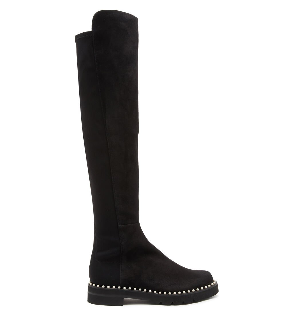Stuart Weitzman 5050 LIFT PEARL en NEGRO de Mujer | Stuart Weitzman® Rebajas de fábrica