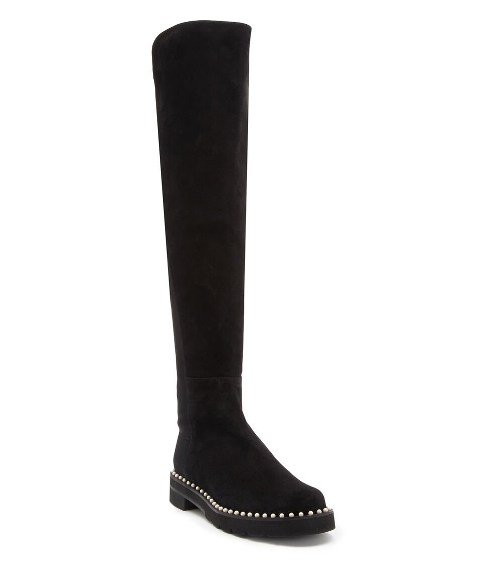 Stuart Weitzman 5050 LIFT PEARL en NEGRO de Mujer | Stuart Weitzman® Rebajas de fábrica