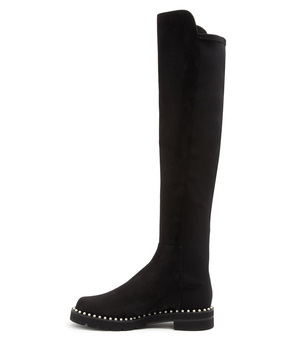 Stuart Weitzman 5050 LIFT PEARL en NEGRO de Mujer | Stuart Weitzman® Rebajas de fábrica