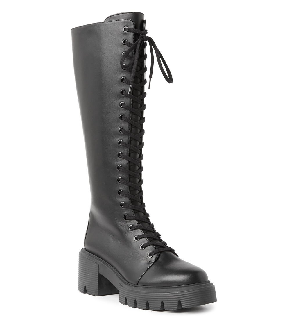 Stuart Weitzman SOHO BOOTIE en NEGRO de Mujer | Stuart Weitzman® Tienda