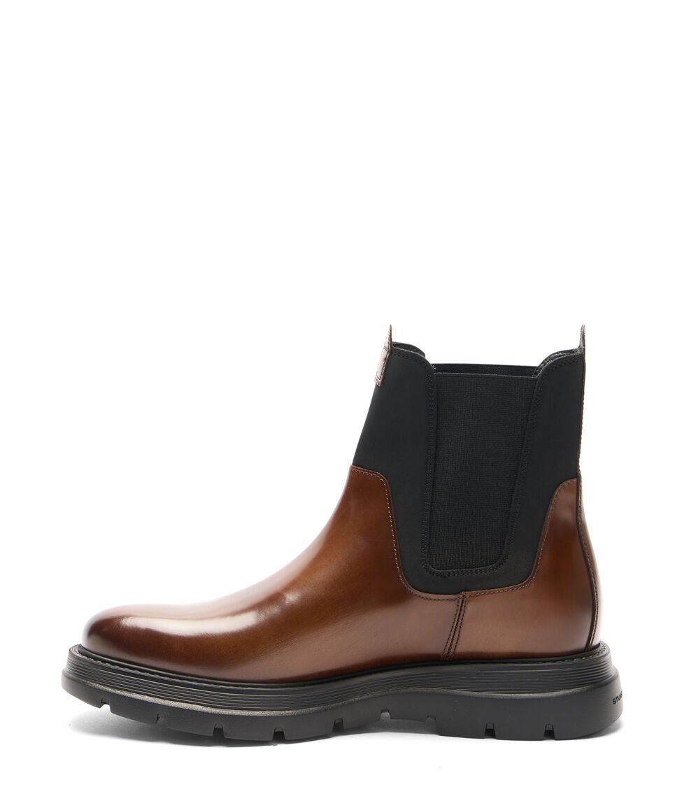 Stuart Weitzman ARDEN en TAN/BLACK de Mujer | Stuart Weitzman® Precio de fábrica