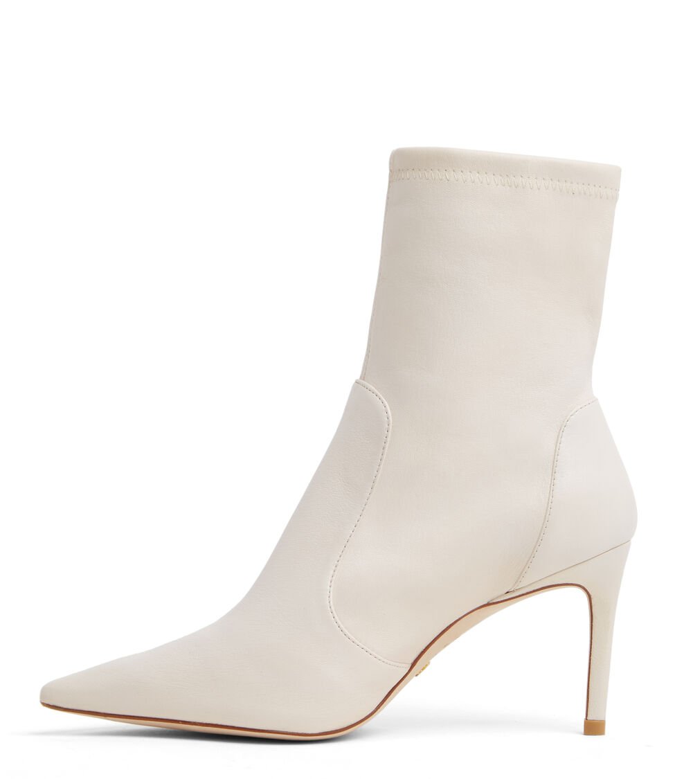 Stuart Weitzman STUART 85 STRETCH BOOTIE en CONCHA MARINA de Mujer | Stuart Weitzman® Ahorra y exporta