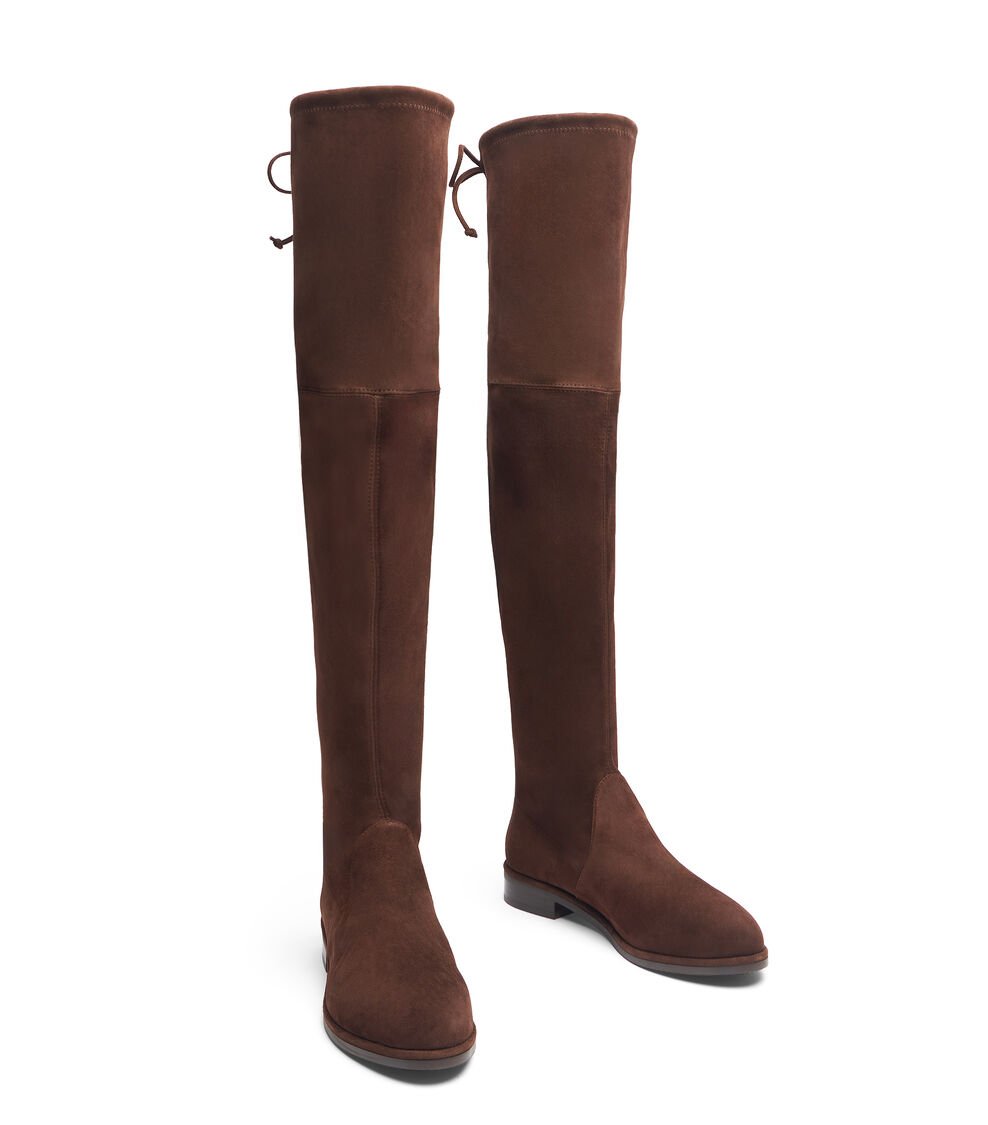 Stuart Weitzman LOWLAND BOLD BOOT en NUEZ de Mujer | Stuart Weitzman® Precios de Black Friday