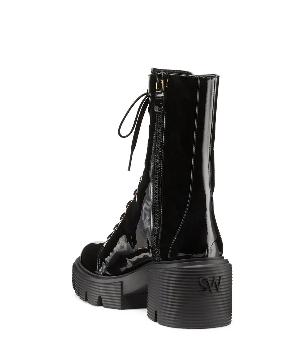 Stuart Weitzman SOHO BOOTIE en NEGRO de Mujer | Stuart Weitzman® Descuentos del mes