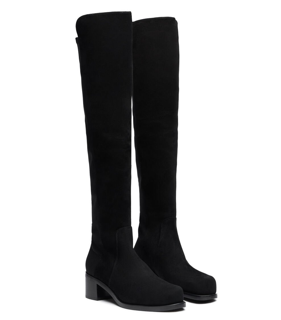 Stuart Weitzman RESERVE BOLD BOOT en NEGRO de Mujer | Stuart Weitzman® Oferta exclusiva