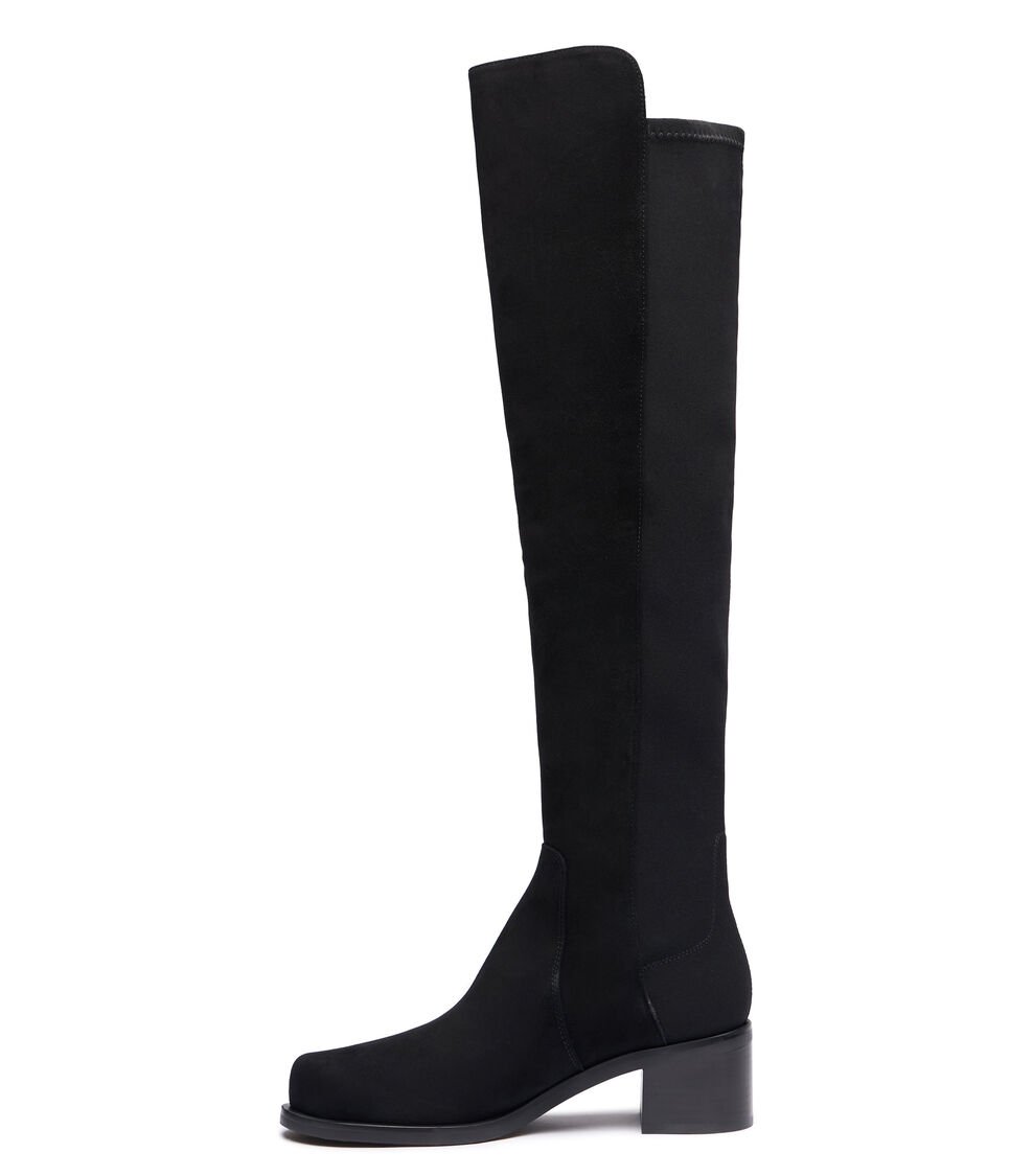 Stuart Weitzman RESERVE BOLD BOOT en NEGRO de Mujer | Stuart Weitzman® Oferta exclusiva