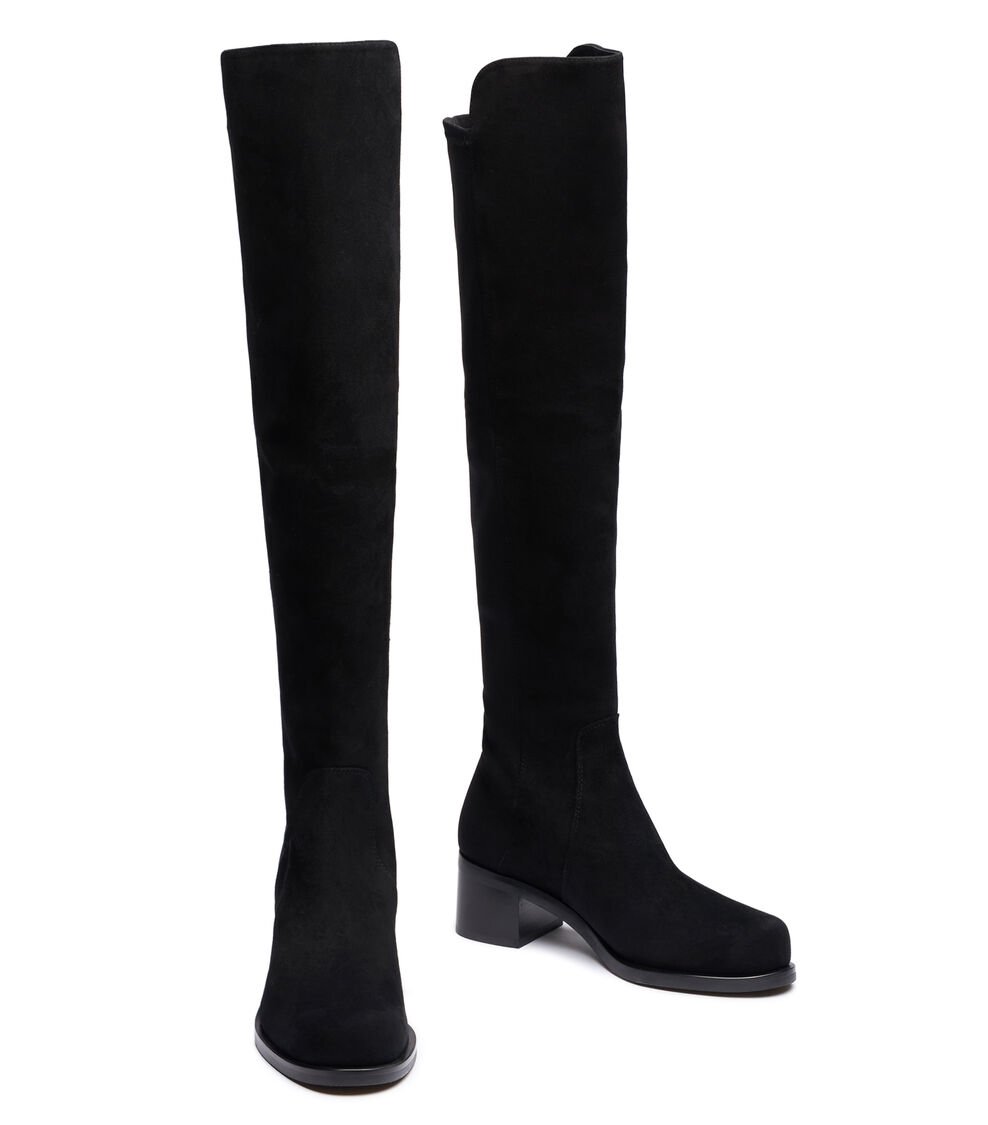 Stuart Weitzman RESERVE BOLD BOOT en NEGRO de Mujer | Stuart Weitzman® Oferta exclusiva