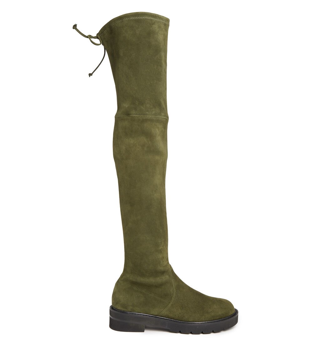 Stuart Weitzman LOWLAND LIFT en MILITAR de Mujer | Stuart Weitzman® Última moda