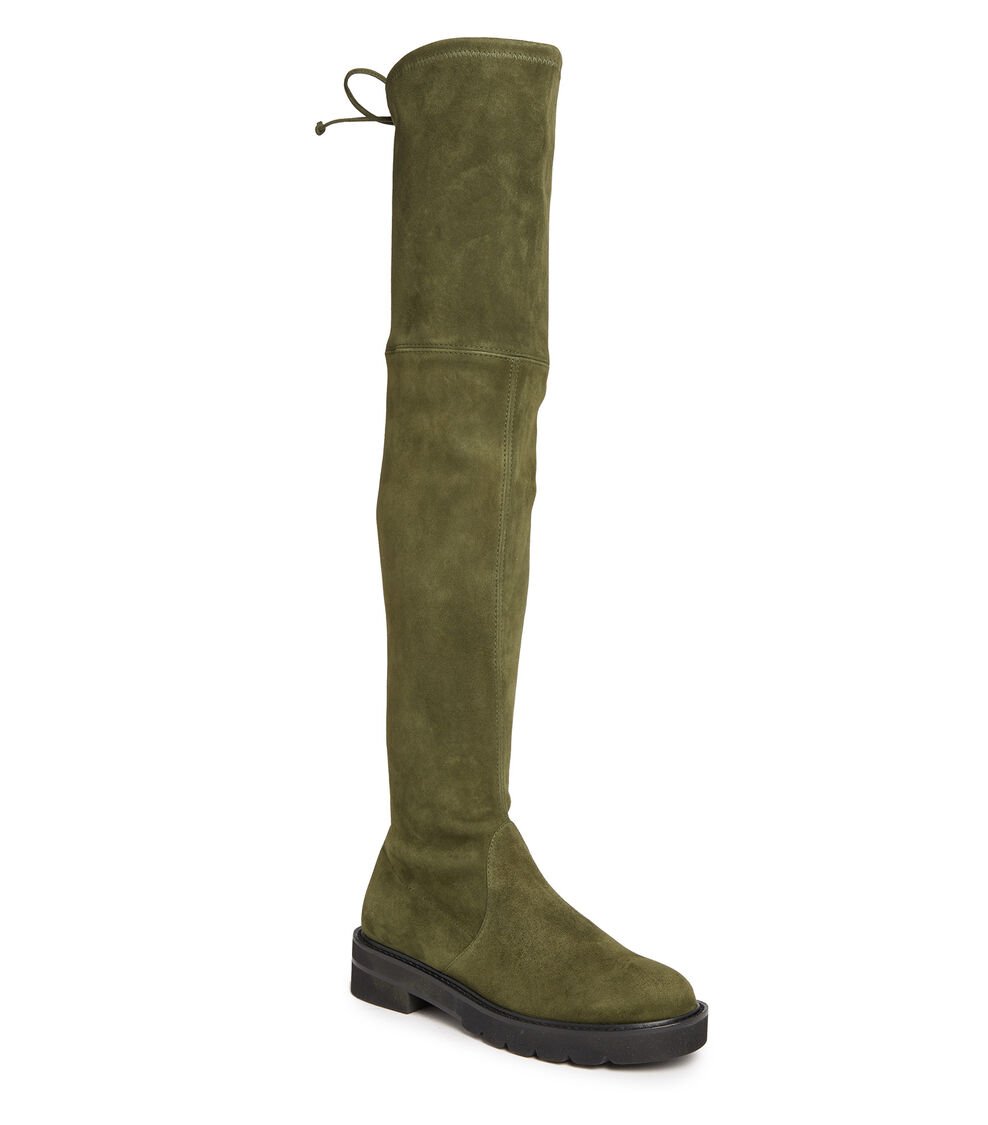 Stuart Weitzman LOWLAND LIFT en MILITAR de Mujer | Stuart Weitzman® Última moda