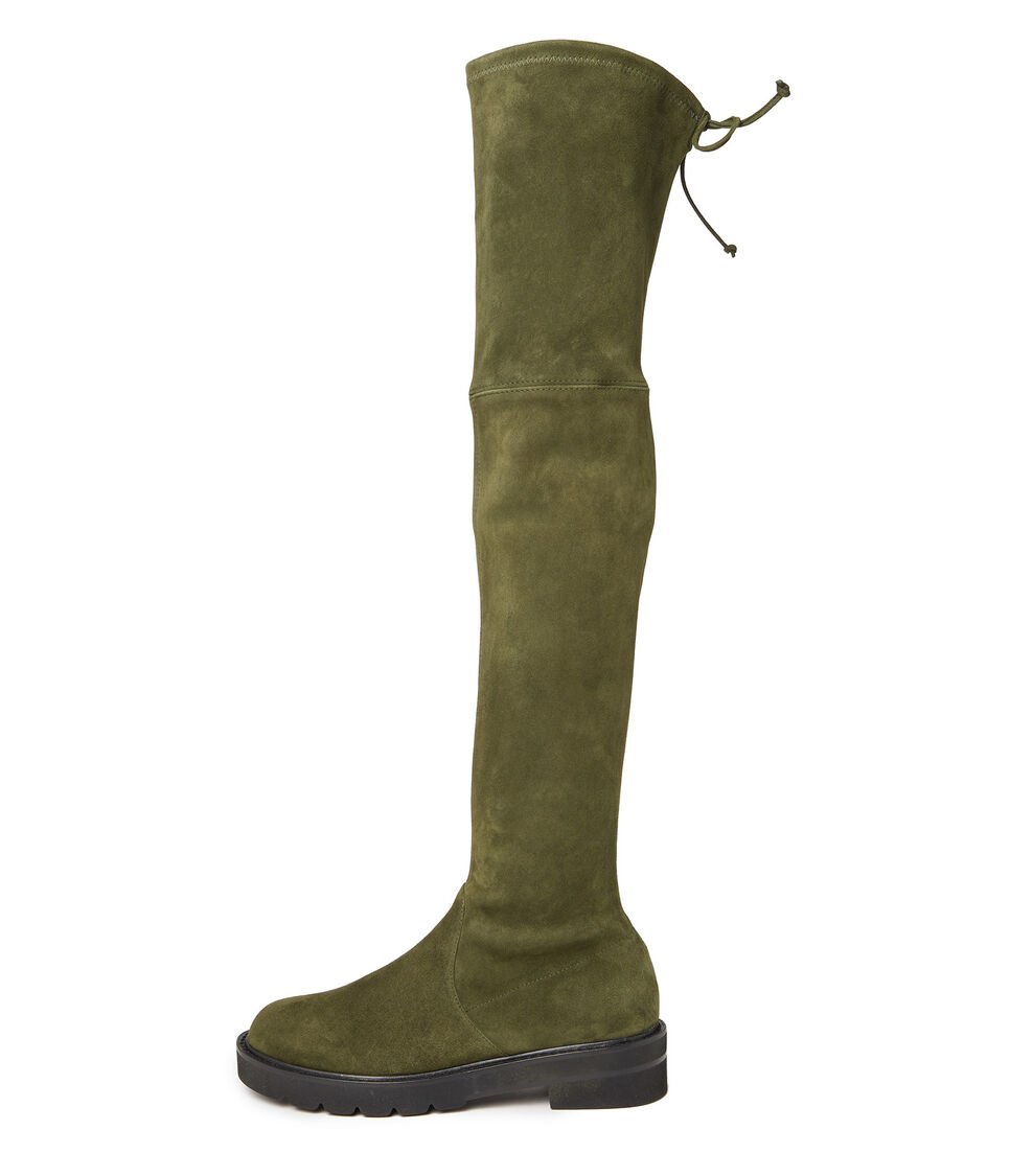 Stuart Weitzman LOWLAND LIFT en MILITAR de Mujer | Stuart Weitzman® Última moda