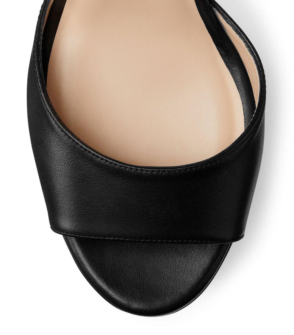 Stuart Weitzman RYDER 95 PLATFORM SANDAL en NEGRO de Mujer | Stuart Weitzman® En oferta