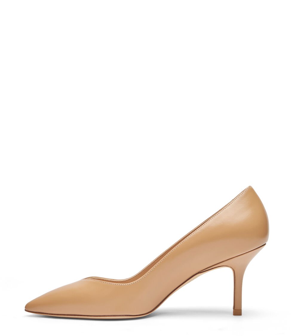 Stuart Weitzman EVA 75 PUMP en ADOBE de Mujer | Stuart Weitzman® Rebajas baratas
