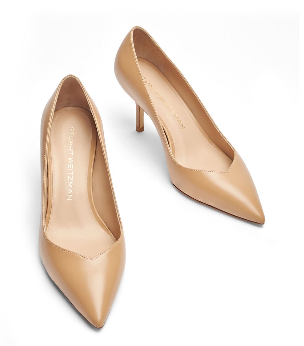 Stuart Weitzman EVA 75 PUMP en ADOBE de Mujer | Stuart Weitzman® Rebajas baratas