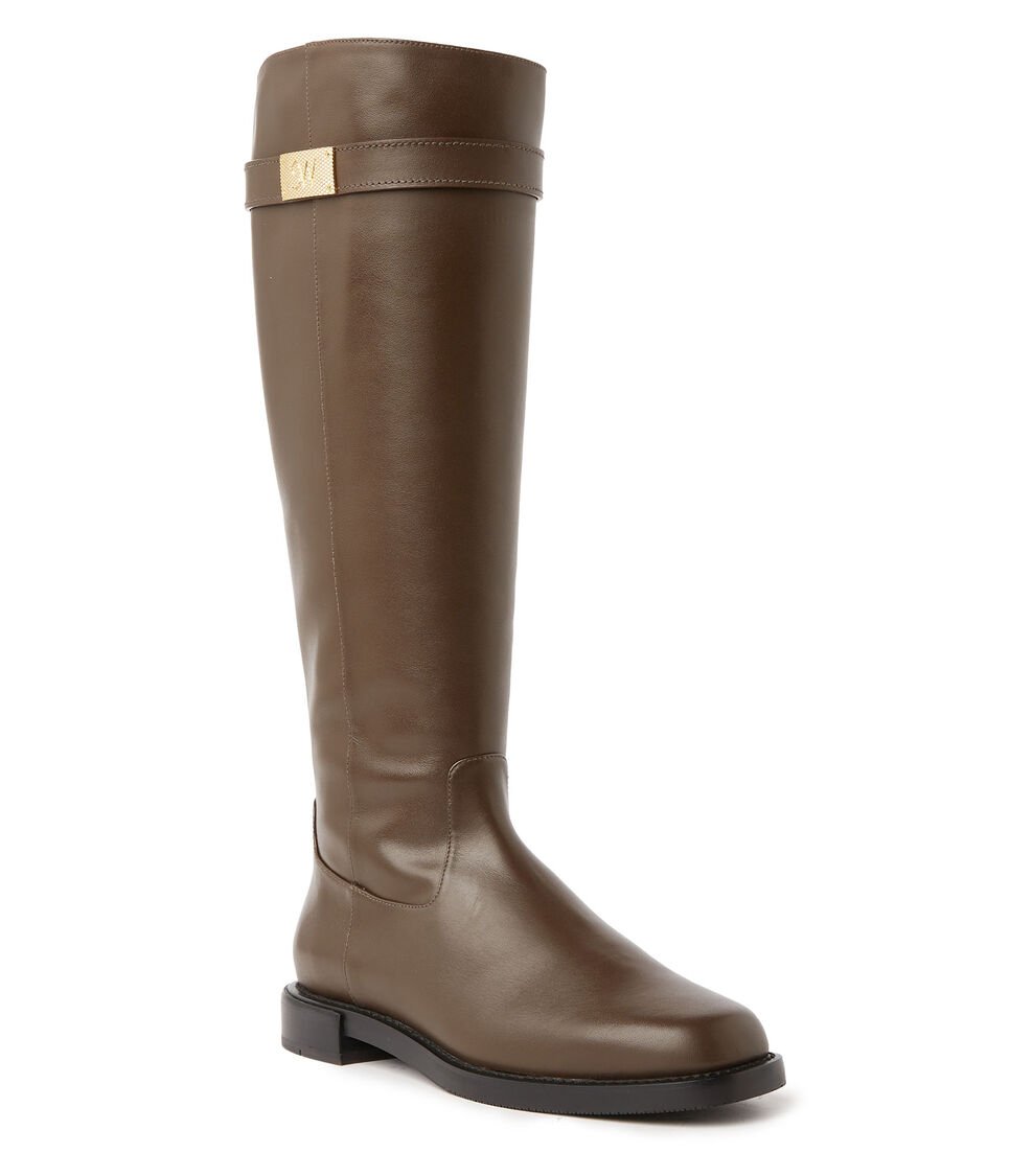 Stuart Weitzman SW BUCKLE BOOT en NUEZ de Mujer | Stuart Weitzman® Rebajas de fábrica