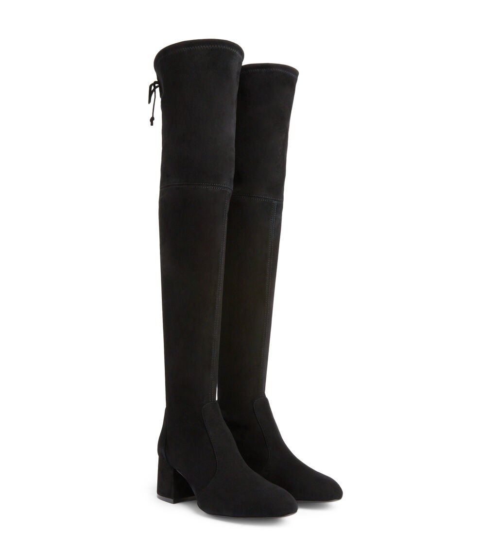 Stuart Weitzman FLARELAND BOOT en BLACK de Mujer | Stuart Weitzman® Mejor oferta