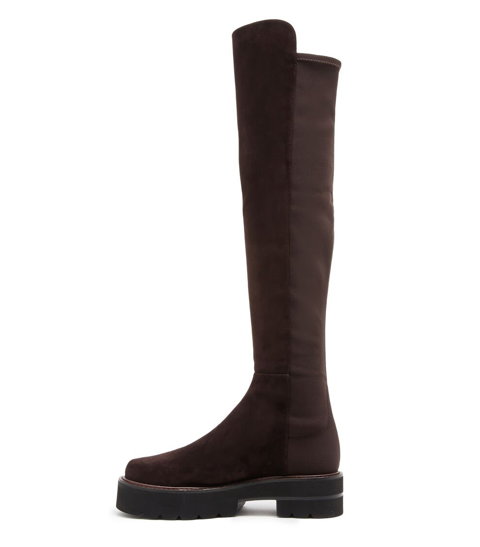 Stuart Weitzman 5050 ULTRALIFT BOOT en ÉBANO de Mujer | Stuart Weitzman® Rebajas top
