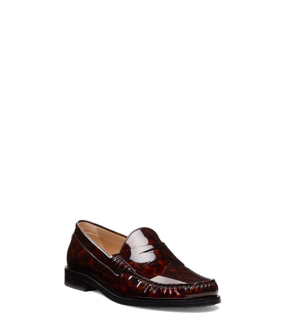 Stuart Weitzman LOTTIE LOAFER en MARRÓN OSCURO de Mujer | Stuart Weitzman® Últimos 3 días