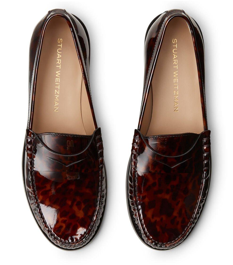 Stuart Weitzman LOTTIE LOAFER en MARRÓN OSCURO de Mujer | Stuart Weitzman® Últimos 3 días