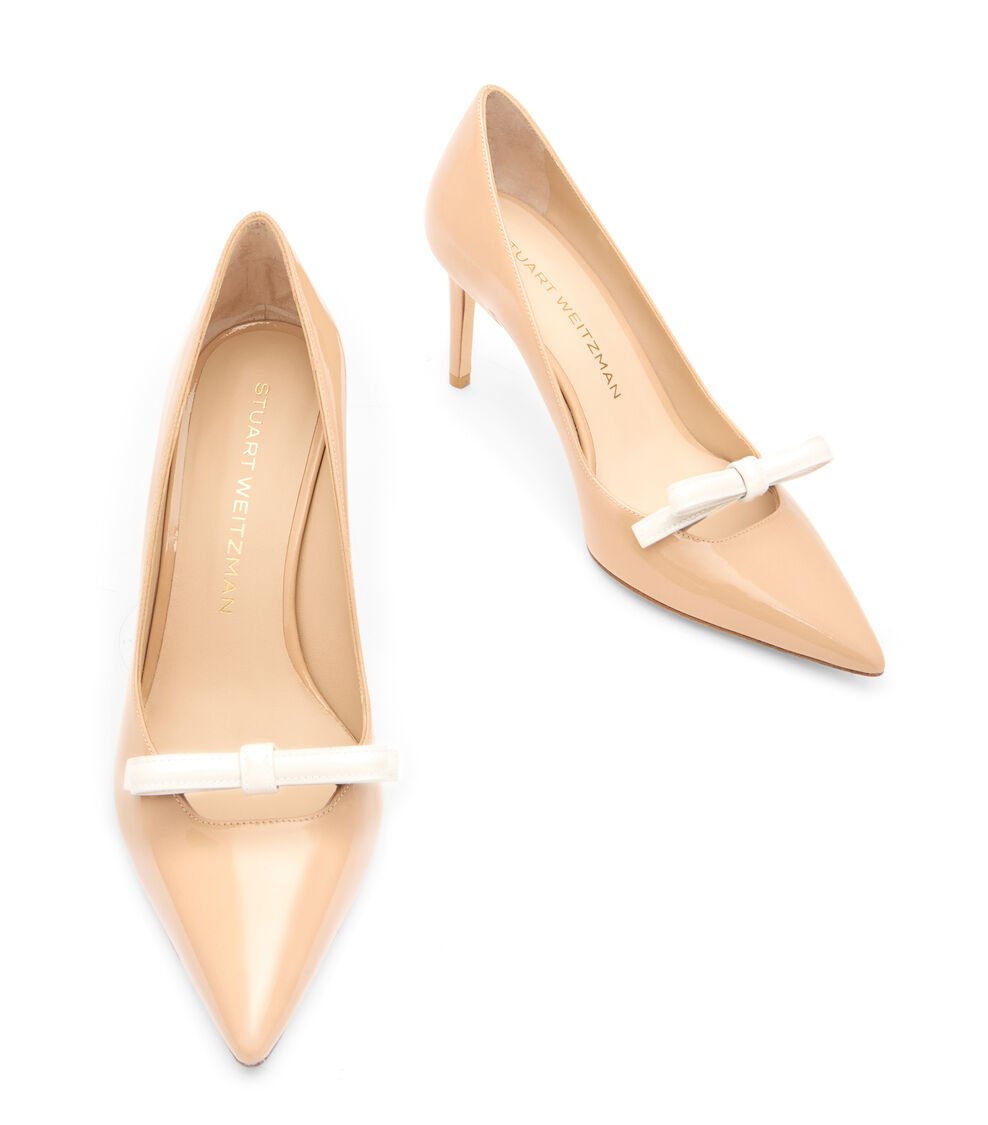 Stuart Weitzman STUART FELICITY 85 PUMP en ADOBE/CREAM de Mujer | Stuart Weitzman® COMPRAR AHORA