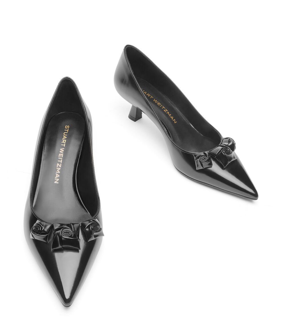Stuart Weitzman ROSIE 50 PUMP en NEGRO de Mujer | Stuart Weitzman® ÚLTIMAS EDICIONES