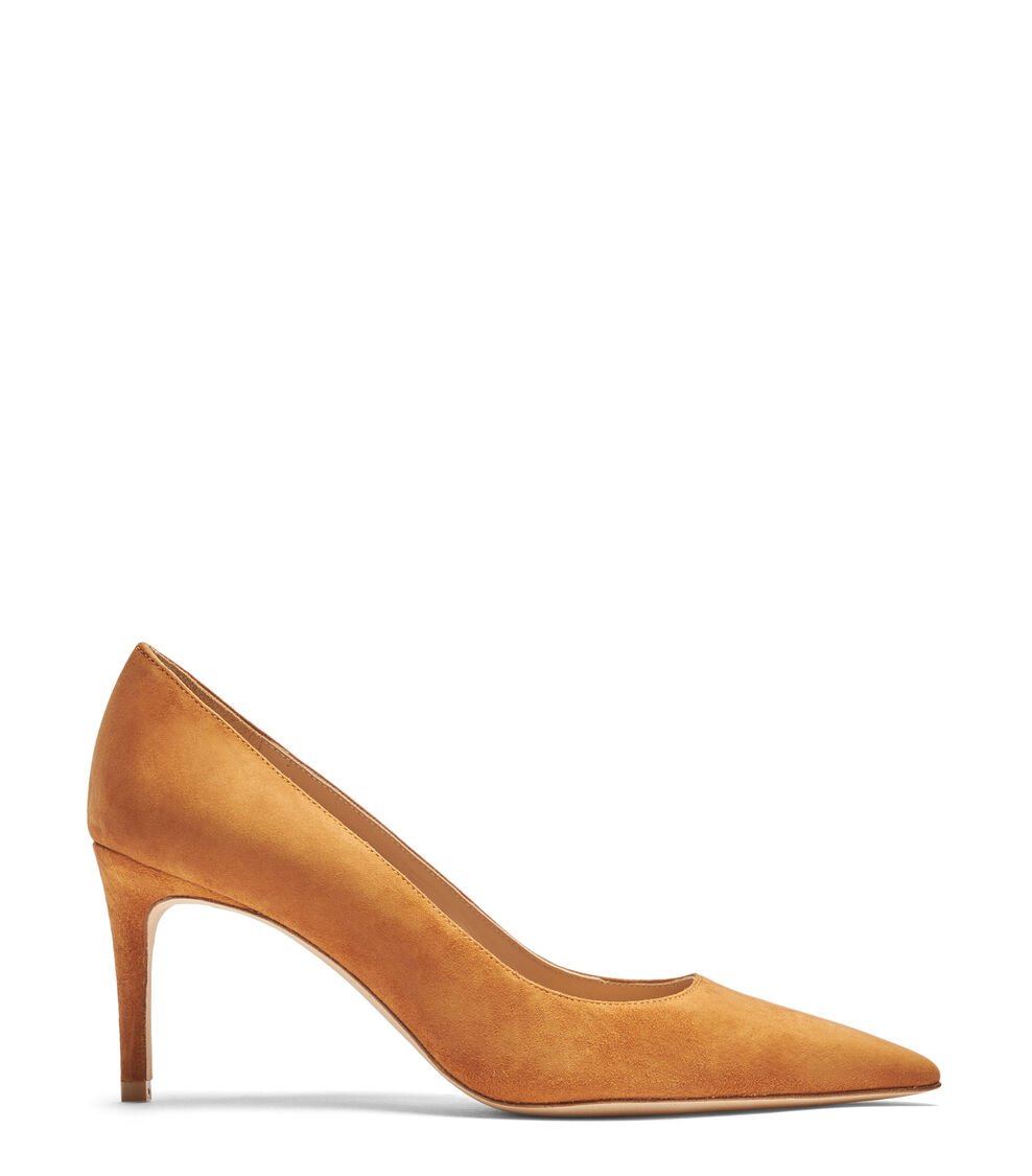 Stuart Weitzman STUART POWER 75 PUMP en AVELLANA de Mujer | Stuart Weitzman® Último día