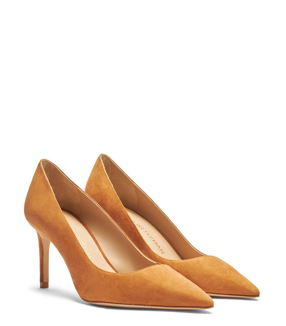 Stuart Weitzman STUART POWER 75 PUMP en AVELLANA de Mujer | Stuart Weitzman® Último día