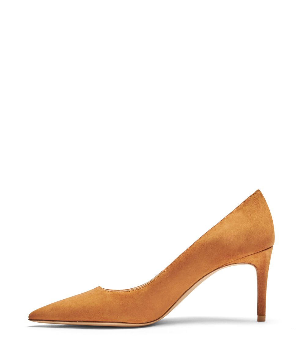Stuart Weitzman STUART POWER 75 PUMP en AVELLANA de Mujer | Stuart Weitzman® Último día