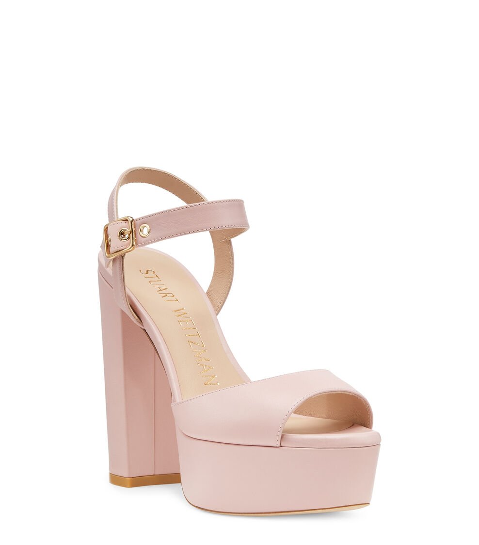 Stuart Weitzman RYDER 95 PLATFORM SANDAL en BALLET de Mujer | Stuart Weitzman® Precio de fábrica