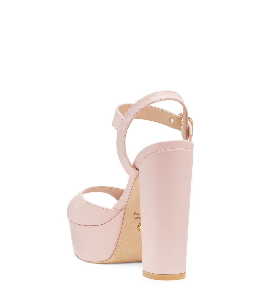 Stuart Weitzman RYDER 95 PLATFORM SANDAL en BALLET de Mujer | Stuart Weitzman® Precio de fábrica