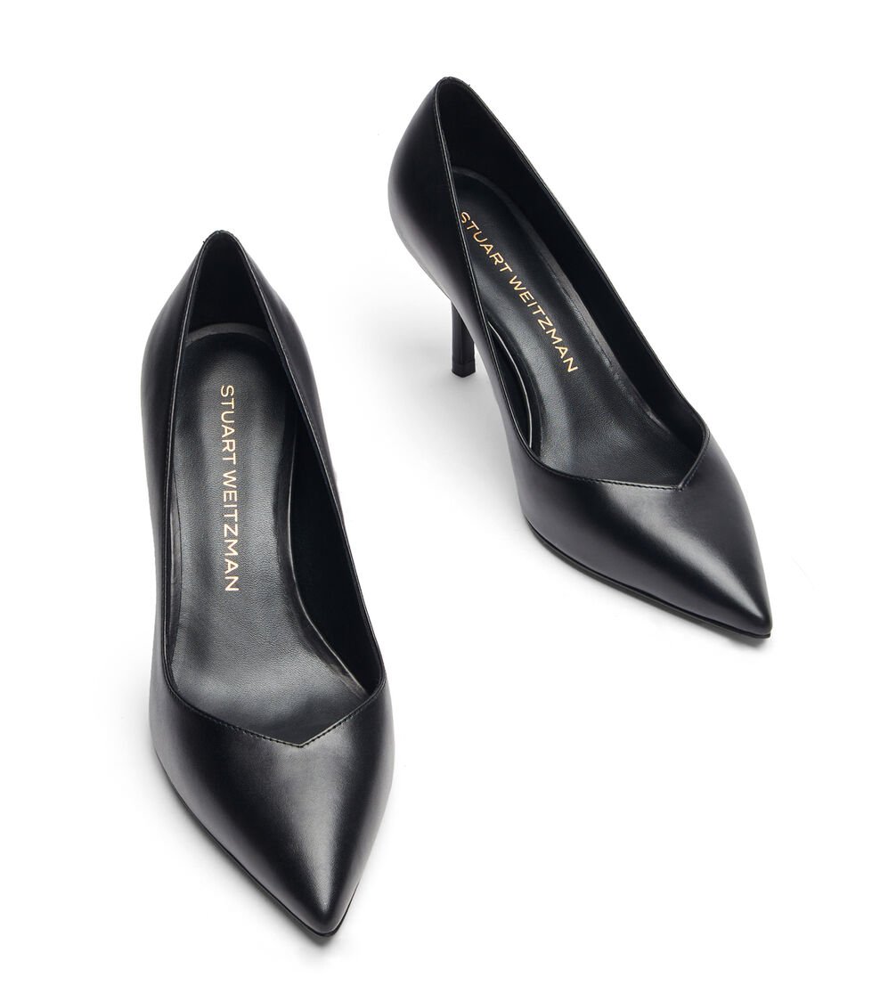 Stuart Weitzman EVA 75 PUMP en NEGRO de Mujer | Stuart Weitzman® Descuento por venta flash
