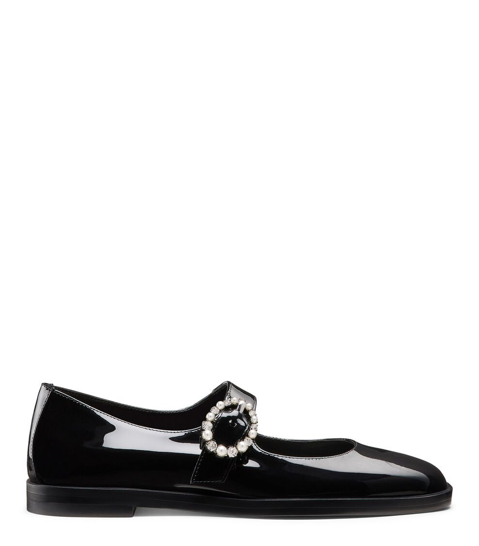 Stuart Weitzman LORALEI CRYSTAL MARY JANE en NEGRO de Mujer | Stuart Weitzman® 2025
