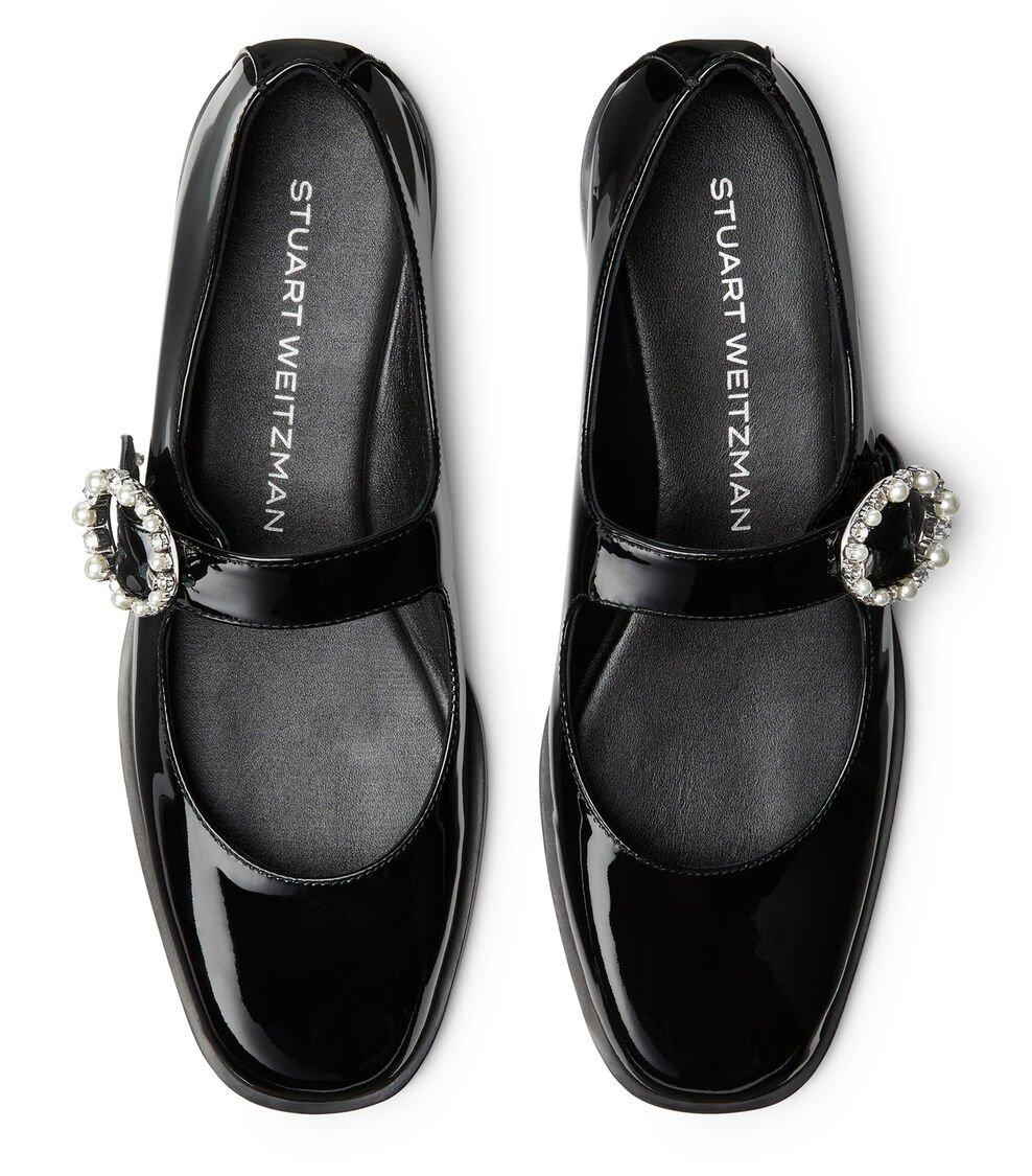 Stuart Weitzman LORALEI CRYSTAL MARY JANE en NEGRO de Mujer | Stuart Weitzman® 2025