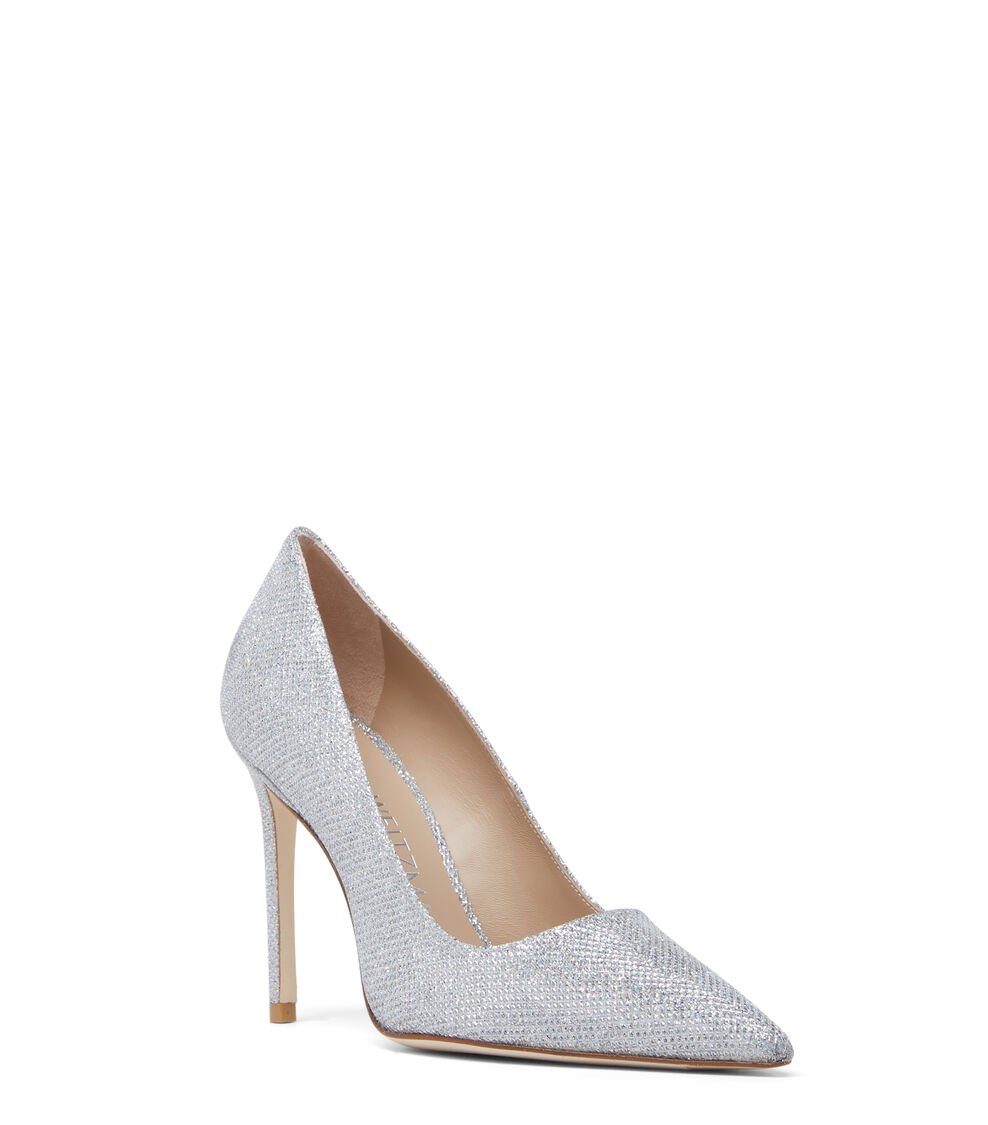 Stuart Weitzman STUART 100 PUMP en CRISTAL de Mujer | Stuart Weitzman® En oferta