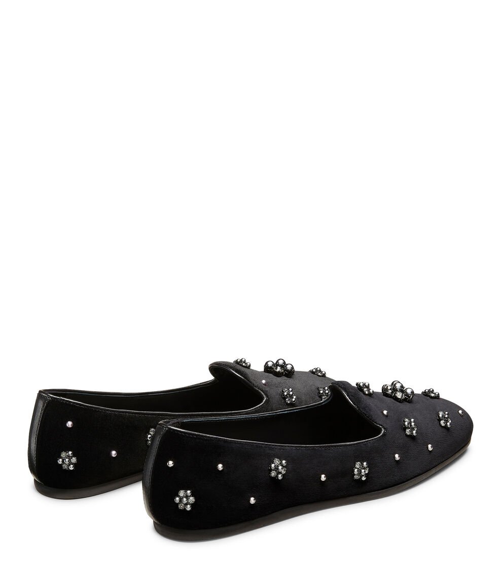 Stuart Weitzman POPPY LOAFER en NEGRO/GRAFITO/NEGRO de Mujer | Stuart Weitzman® Gran oferta