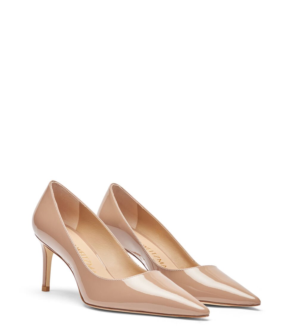 Stuart Weitzman STUART 75 PUMP en GAMUZA de Mujer | Stuart Weitzman® Oferta especial