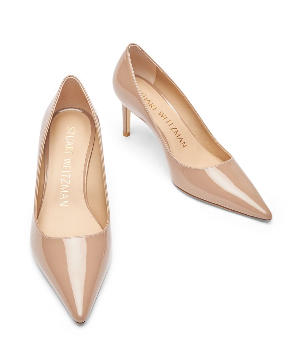 Stuart Weitzman STUART 75 PUMP en GAMUZA de Mujer | Stuart Weitzman® Oferta especial