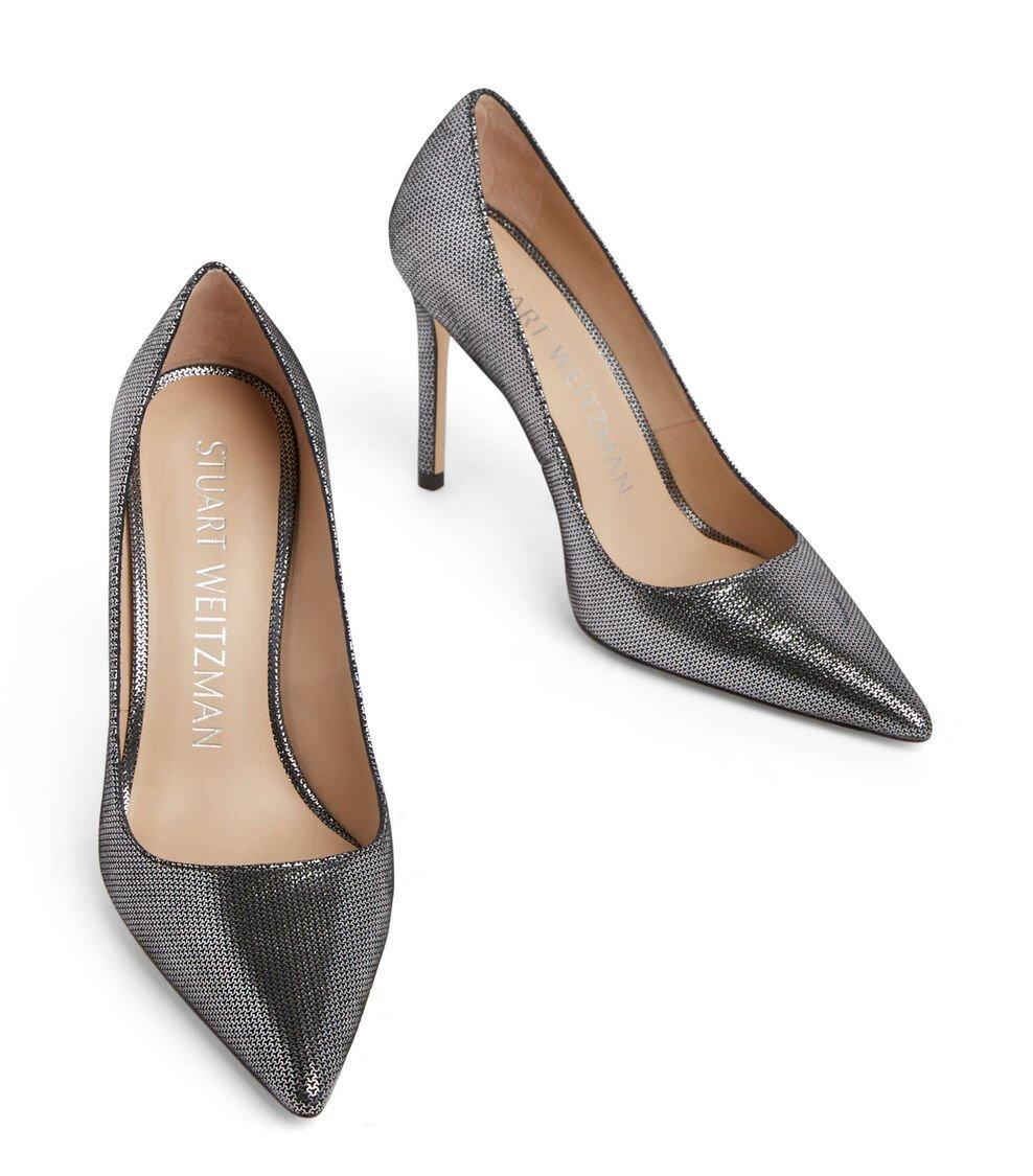 Stuart Weitzman STUART 100 PUMP en ACERO de Mujer | Stuart Weitzman® COMPRAR AHORA