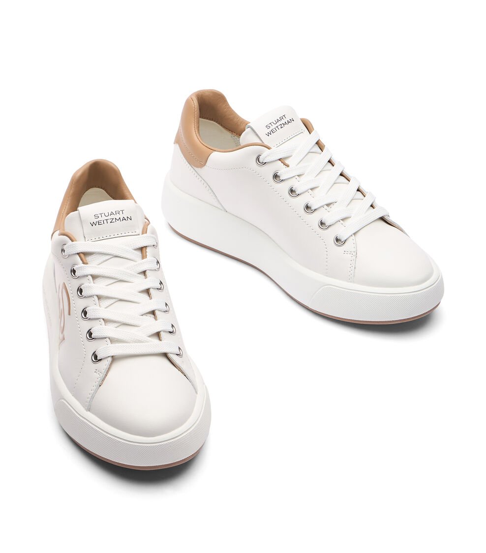 Stuart Weitzman SW PRO SNEAKER en BLANCO de Mujer | Stuart Weitzman® Precio de fábrica