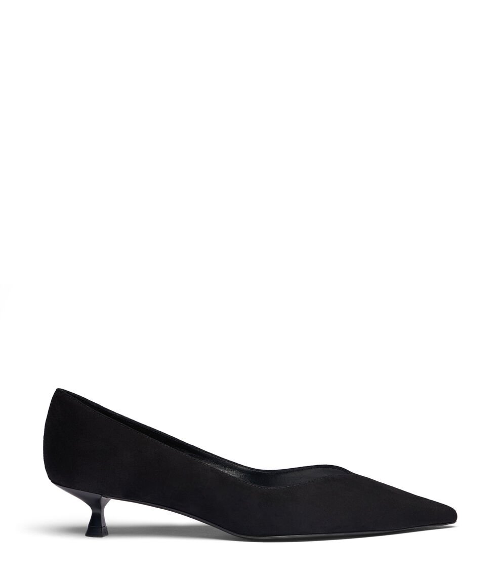 Stuart Weitzman EVA 35 PUMP en NEGRO de Mujer | Stuart Weitzman® Solo hoy
