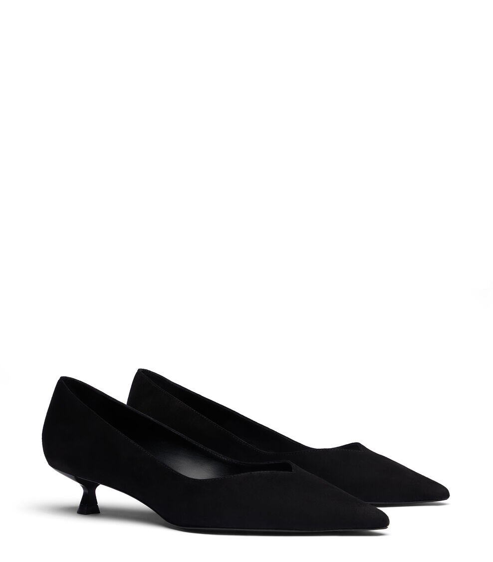 Stuart Weitzman EVA 35 PUMP en NEGRO de Mujer | Stuart Weitzman® Solo hoy