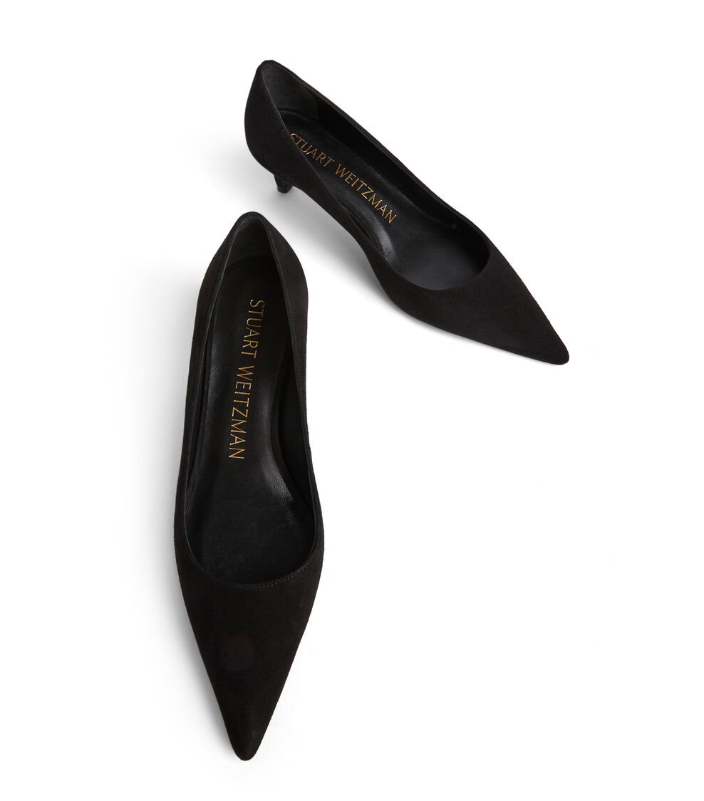 Stuart Weitzman STUART 50 PUMP en NEGRO de Mujer | Stuart Weitzman® Oferta especial de fábrica