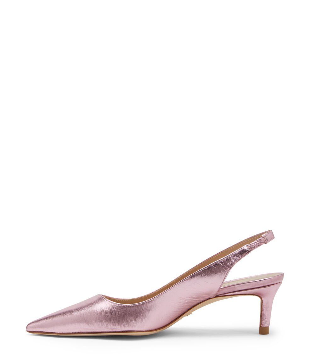 Stuart Weitzman STUART 50 SLINGBACK PUMP en ALGODÓN DE AZÚCAR de Mujer | Stuart Weitzman® Solo queda un día