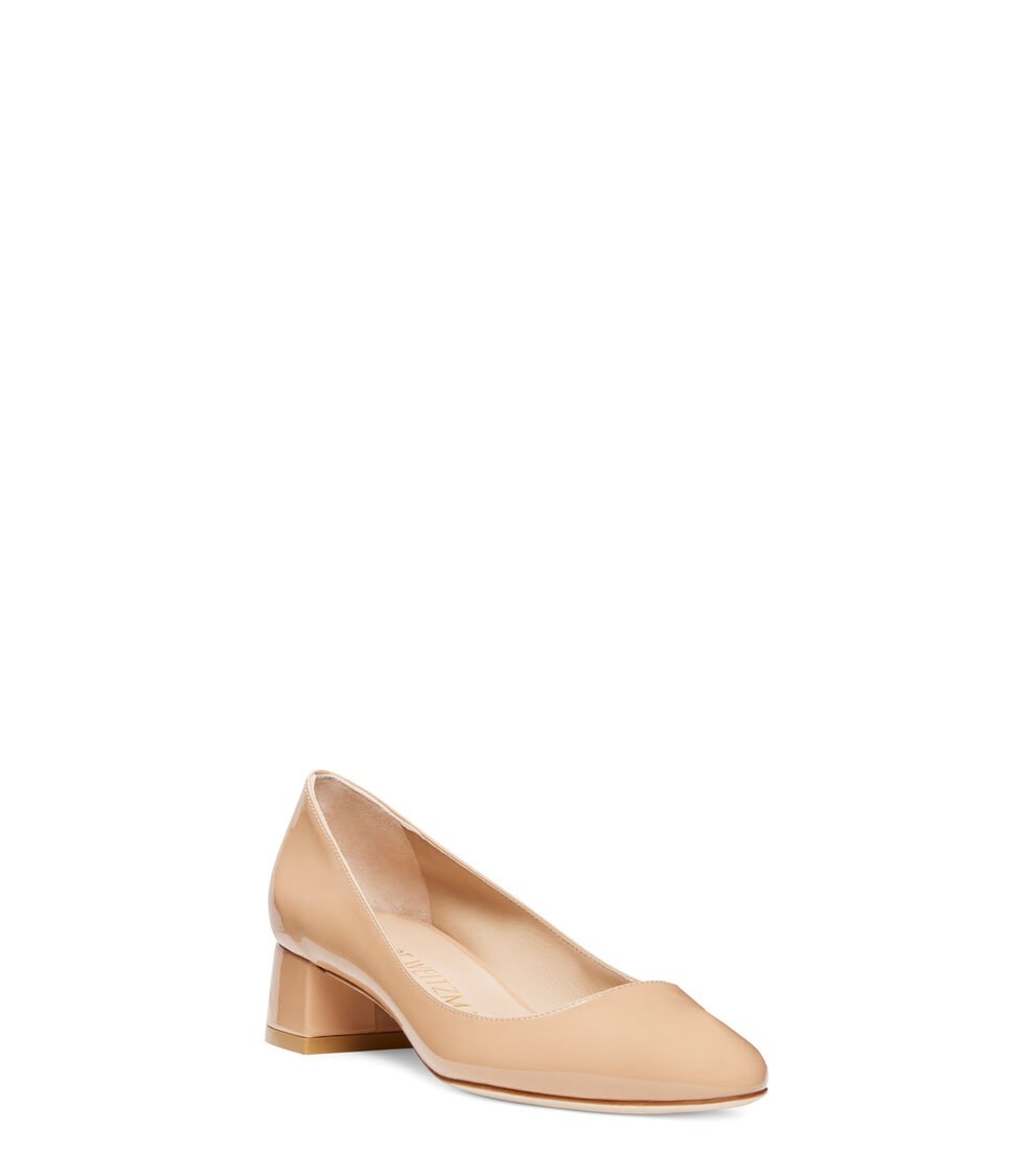 Stuart Weitzman VIVIENNE 35 PUMP en ADOBE de Mujer | Stuart Weitzman® Superdescuento