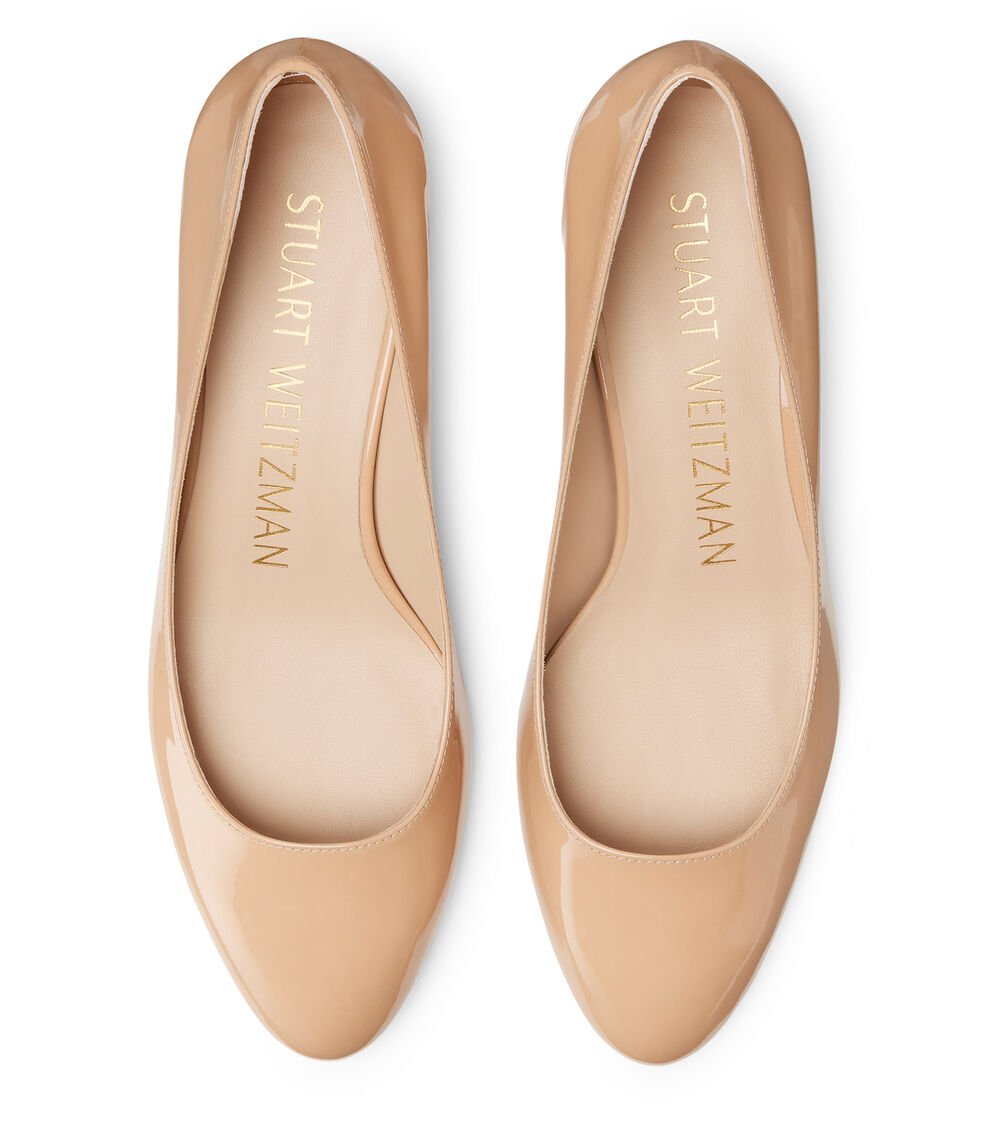 Stuart Weitzman VIVIENNE 35 PUMP en ADOBE de Mujer | Stuart Weitzman® Superdescuento