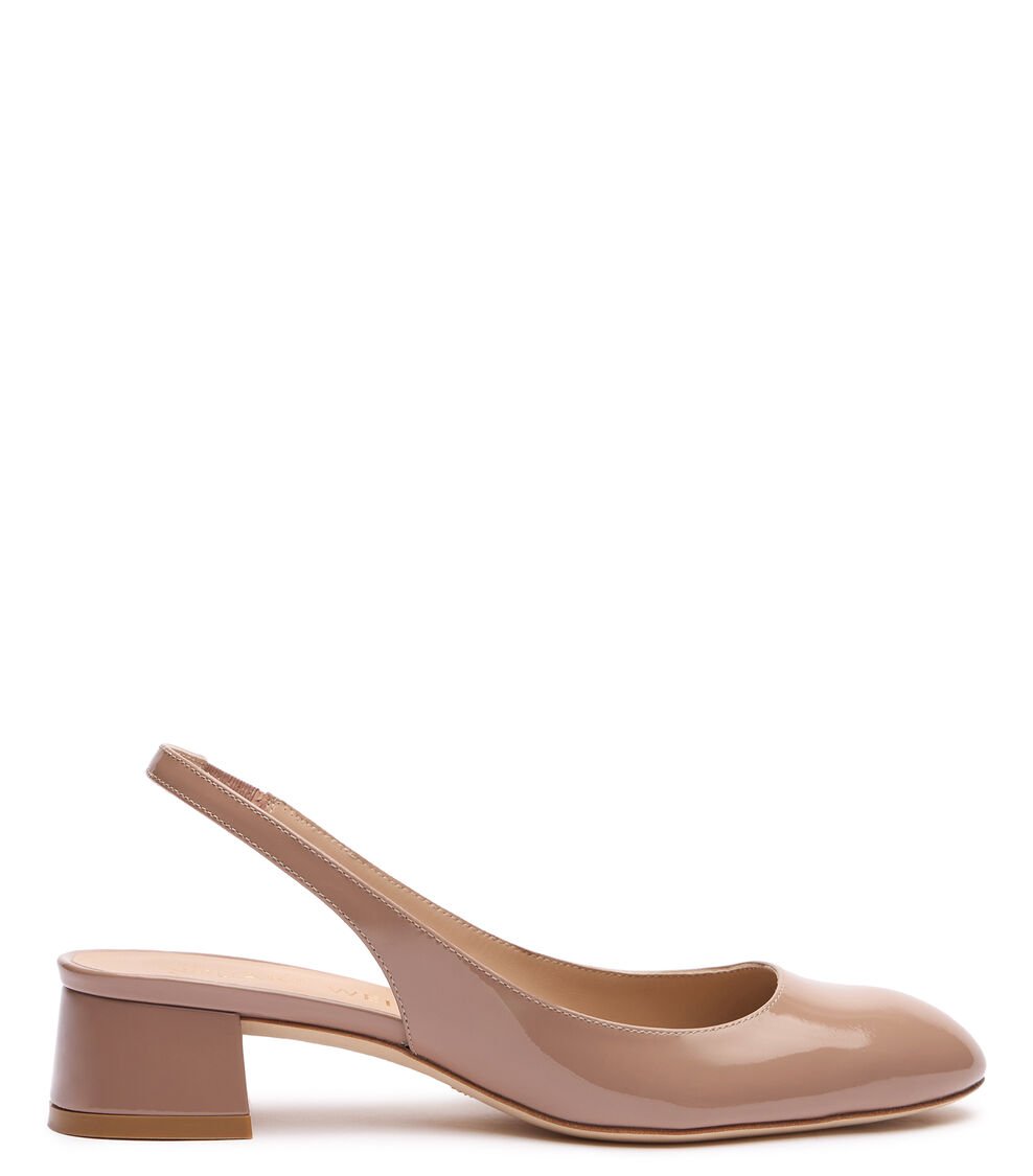 Stuart Weitzman VIVIENNE 35 SLINGBACK en GAMUZA de Mujer | Stuart Weitzman® Liquidación