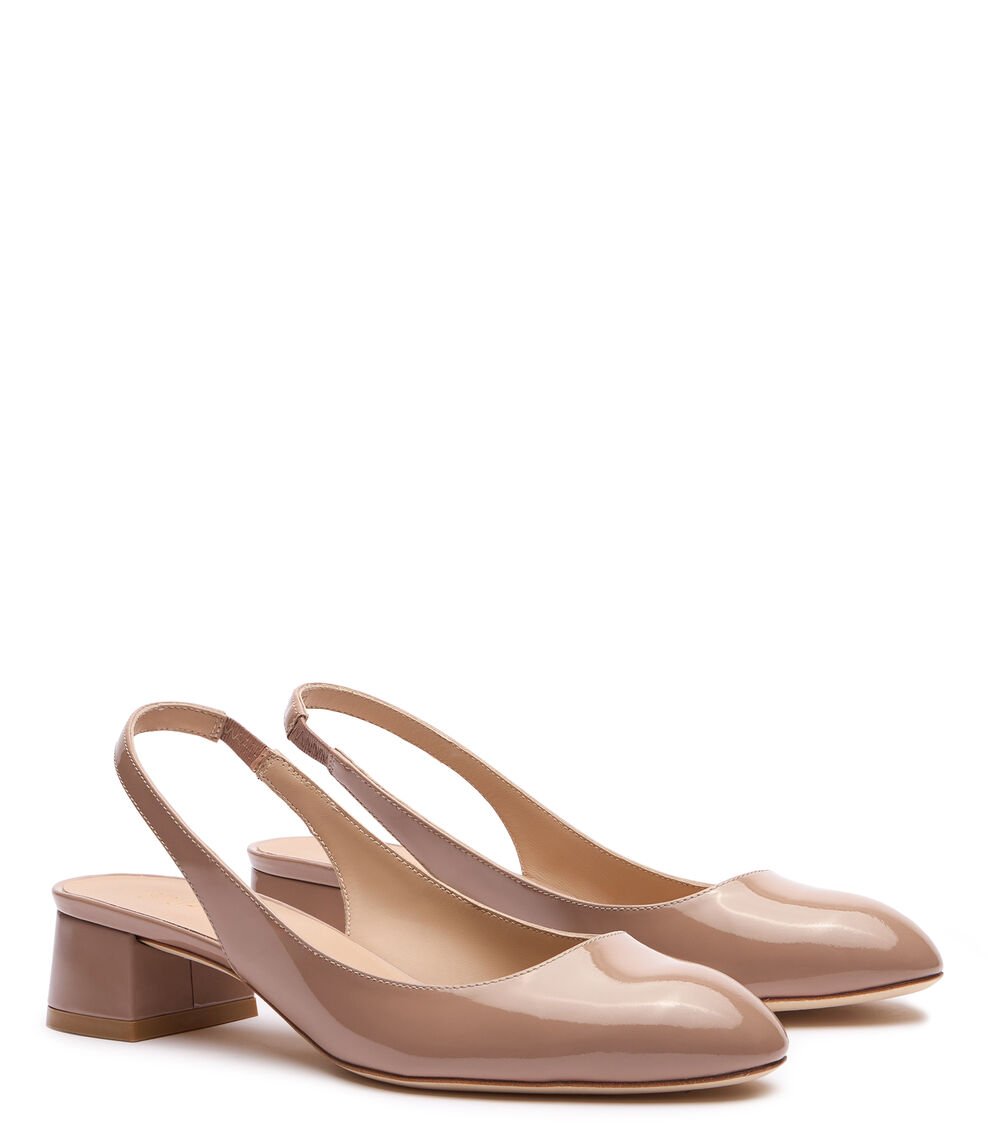 Stuart Weitzman VIVIENNE 35 SLINGBACK en GAMUZA de Mujer | Stuart Weitzman® Liquidación
