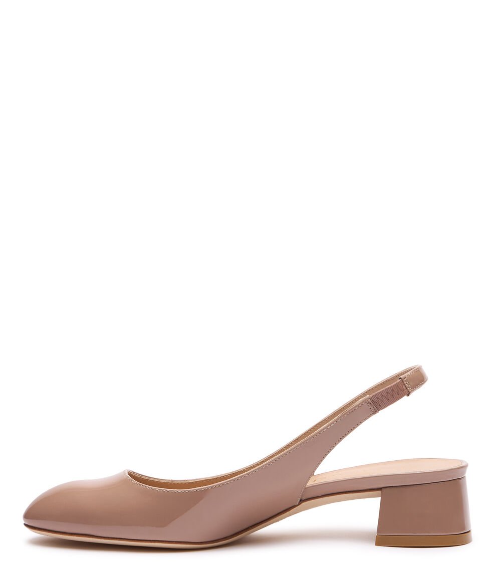 Stuart Weitzman VIVIENNE 35 SLINGBACK en GAMUZA de Mujer | Stuart Weitzman® Liquidación